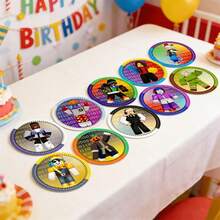 Roblox Round Stickers 195Pcs 3/4/5cm Cartoon Game Theme Waterproof For Laptop Phone Bottle Party Gift - Roblo Boy (original) Round Sticker - View 7