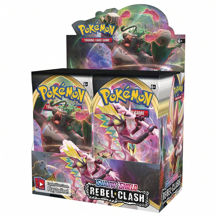 36pcs/Pack Evolution Series Trading Card Packs, English Version Battle ...