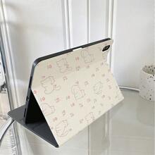 单件装翻盖式书本保护套 - 多角度支架保护套，带笔槽，兼容 iPad/Galaxy Tab S10+/S9/A9、Oppo Pad、华为 MatePad、vivo Pad、荣耀 Pad 和联想小新 Pad。 - 彩色 - 查看 7