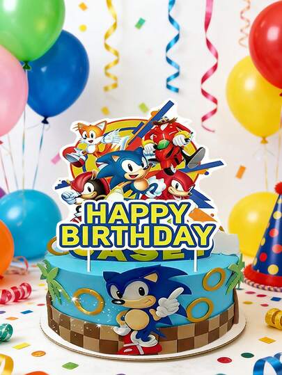 Sega Bộ phụ kiện trang trí bánh cupcake theo chủ đề, với đầy đủ các nhân vật để trang trí món tráng miệng theo chủ đề. Bộ phụ kiện trang trí bánh cupcake sống động này mang cả vũ trụ đến bữa tiệc của bạn, với hình ảnh độ phân giải cao ghi lại diện mạo và tư thế đặc trưng của các nhân vật, từ cử chỉ giơ ngón tay cái kinh điển của đến phong cách sành điệu, cá tính của Shadow.