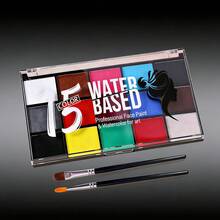 15 Colors High Saturation Water-Soluble Watercolor Paint, Easy To Mix Art Painting Palette, Beginner Hand-Drawn Creative Paint Set - Sets - View 2