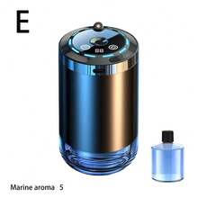 Smart Car Aroma Diffuser, Humidifier Automatic On/Off with Car Start Car Air Freshener with Osmanthus Floral Aroma 50 ml - A - Ver 8