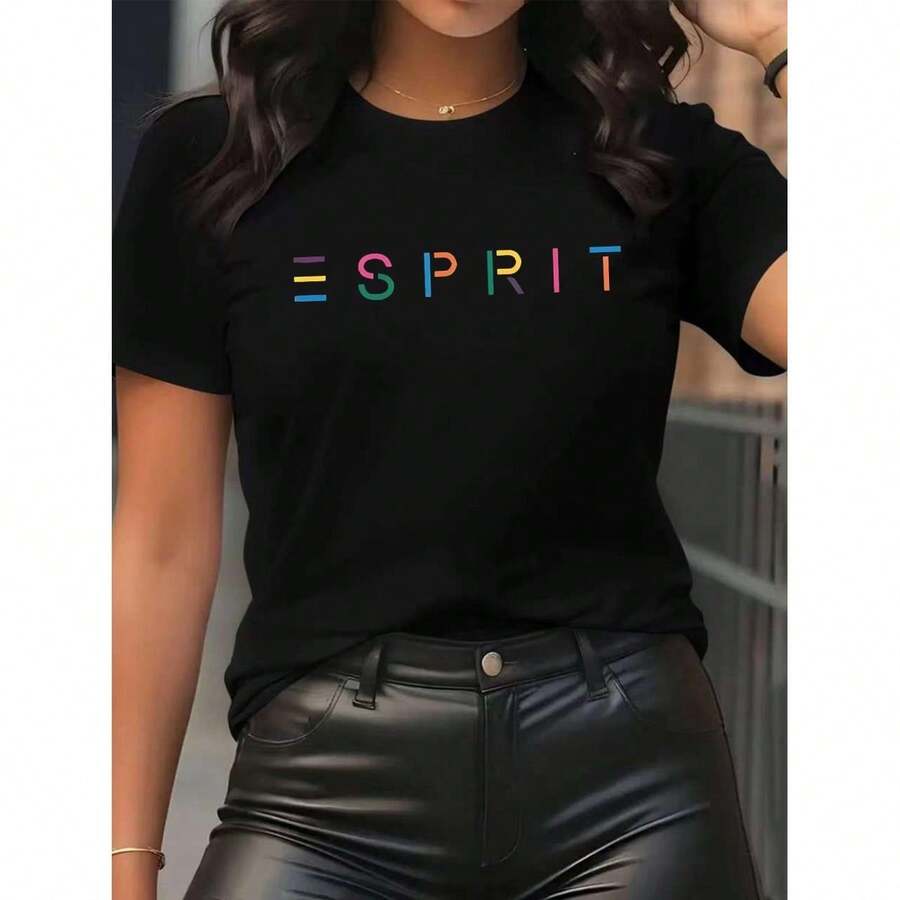 Women T-Shirts - Black - View 1