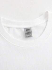 Camisas de con Estampado Creativo de Letras de ALL SAINTS.Camisa de de Manga Corta para Hombres de% Algodón, con un Cuello Redondo Suave, transpirable y cómoda de llevar. HRKM - Blanco - Ver 3