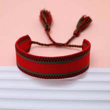 1pc World Cup Country Letter Creative Fan Bracelet - Red - View 2