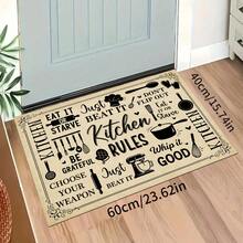 1 buah Keset Dapur, Karpet Drainase Tahan Lama, Cocok untuk Dapur, Ruang Tamu, Pintu Masuk, Balkon, Dekorasi Rumah, Anti-Selip, Kedai Kopi, Bar, Liburan, Pesta, Kamar Tidur, Alas Hewan Peliharaan, Dekorasi Kamar Mandi - MultiWarna - View 16