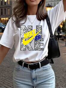 Dam-T-shirts - Vitt - Visa 6