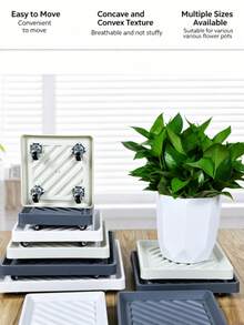 Khay đựng chậu cây vuông cao cấp, thoáng khí, có bánh xe ẩn, chắc chắn, dễ di chuyển, thích hợp sử dụng trong nhà. - Rượu sâm banh - Xem 10