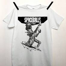 SPACEBALLS T-Shirt Alien Chestburster Xenomorph - 白色 - 查看 1