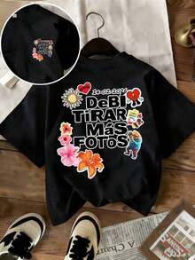 Women T-Shirts - Black 1 - View 12