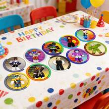 Roblox Round Stickers 195Pcs 3/4/5cm Cartoon Game Theme Waterproof For Laptop Phone Bottle Party Gift - Roblo Boy (original) Round Sticker - View 4