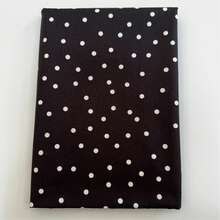 1 pièce Tissu à motif pois vintage, multicolore, noir, beige, bleu 3 couleurs, imprimé de pois sur coton, convient pour la confection de vêtements rétro, hauts, couture DIY, artisanat et décoration d'intérieur, largeur 145 cm, vendu au mètre - petits pois - Voir 17