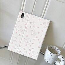 单件装翻盖式书本保护套 - 多角度支架保护套，带笔槽，兼容 iPad/Galaxy Tab S10+/S9/A9、Oppo Pad、华为 MatePad、vivo Pad、荣耀 Pad 和联想小新 Pad。 - 彩色 - 查看 6