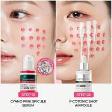 Lumi Pore & Spot Care Duo |   Shrinks Pores & Fades Blemish Marks In 2 Weeks |   Cyano Pink Spicule Serum + Picotonic Shot Ampoule - Nhiều màu - Xem 4