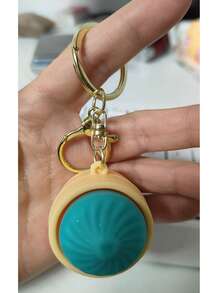 1pc Steamed Bun Shaped Keychain, Cute Personalized Small Gift, Suitable As Stress Relief Squeeze Toy, Birthday Gift, Party Favor - one-size - View 15