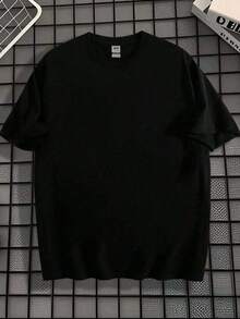Camisas de con Estampado Creativo de Letras de ALL SAINTS.Camisa de de Manga Corta para Hombres de% Algodón, con un Cuello Redondo Suave, transpirable y cómoda de llevar. HRKM - Negro - Ver 2