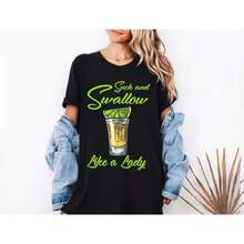 Women T-Shirts - Black - View 7
