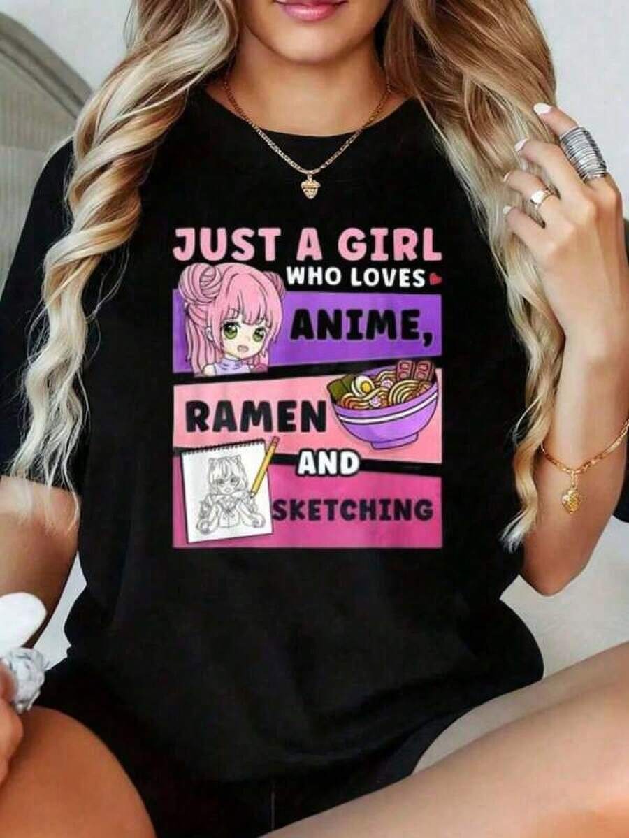 Women T-Shirts - Black - View 1