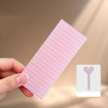 1pc Multi-Compartment Acrylic Nail Stamping Plate Storage Box, Desktop Nail Sticker Organizer Rack, Portable Nail Foil Roll Storage Box, Nail Polish Color Card Display Stand - Multicolor - View 11
