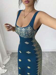 Women Midi Dresses - Fresh Green - View 3