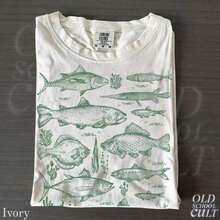 Camiseta estilo tatuaje de pez vintage, camiseta retro de pescador, camiseta de pez para hombre, camiseta de lubina, camiseta de pescador, para amantes de la pesca, regalos para pescadores, camiseta de océano - Negro - Ver 1