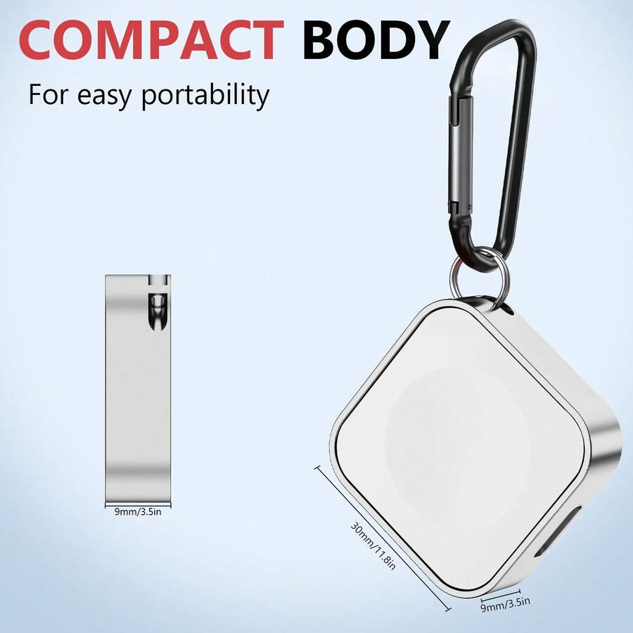 Kabel USB Pengisi Daya Jam Tangan Magnetik Mini Portabel, Pengisi Daya Jam Tangan Pintar untuk Perjalanan yang Kompatibel dengan Series 10 Ultra 2 SE, Hadiah Liburan yang Lucu untuk Pria/Wanita - MultiWarna - View 1