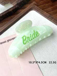1/6个装 Bnide字母爪夹经典发夹发饰，韩版女士发夹 - 彩色 - 查看 8