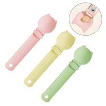 5 Peças/Conjunto Espátula Apertadora de Ração Multicolorida para Gatos, Colher de Alimentação para Animais de Estimação, Distribuidor de Pasta para Gatos, Ferramenta de Alimentação de Petisco para Filhotes, Suprimentos para Gatos - Pequena capacidade - Visão 10