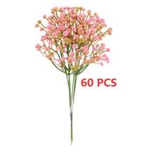 30/60pcs Artificial Starry Sky Flowers With Stems - Handmade Textured Artificial Flower Bouquet, Suitable For Home, Outdoor, Garden Decor, Wedding, Party, Birthday Decoration, Floral Arrangement, Wedding Flowers - Multicolor - View 19