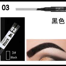 1 pieza Lápiz de cejas fácil de colorear y limpiar, cosmético básico - A - Ver 4