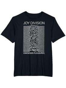 Joy Division Unknown Pleasures T-Shirt - Black - View 3