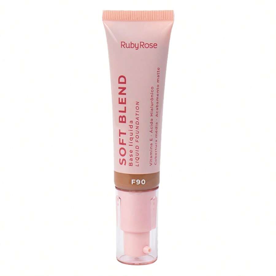 Soft Blend Liquid Foundation - Ruby Rose HBM301 - F90 - Ver 1
