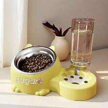 Máy cho ăn tự động cho thú cưng, giúp chủ nhân rảnh tay. Mỗi bộ gồm 1 bát ăn, cũng có thể dùng làm bình đựng nước. Thiết kế bát chống trượt bảo vệ cổ thú cưng, phù hợp cho mèo, chó và các loại thú cưng khác. - 1 lít - Xem 9