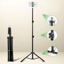 110cm Extendable Tripod Stand, Portable Live Streaming Photography Tool, No Battery Required, Practical Accessory - View 11