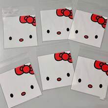 100 Túi Tự Dán Sanrio Hello Kitty, Thích Hợp Để Đựng Kẹo Và Quà Tặng - Túi Thủ Công DIY Đa Năng Dễ Thương với Họa Tiết Động Vật - Xem 8