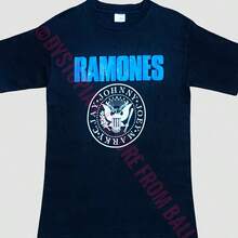 Rare Vintagess Ramonesss - Adios Amigos Japan Tour 1995 Band T-Shirt - 黑色 - 查看 1