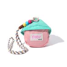 Niche Design Small Round Bag Contrasting Color Change Bag Retro Old Mini Bag  Storage Bag Hip Hop Pendant - Multicolor - View 16