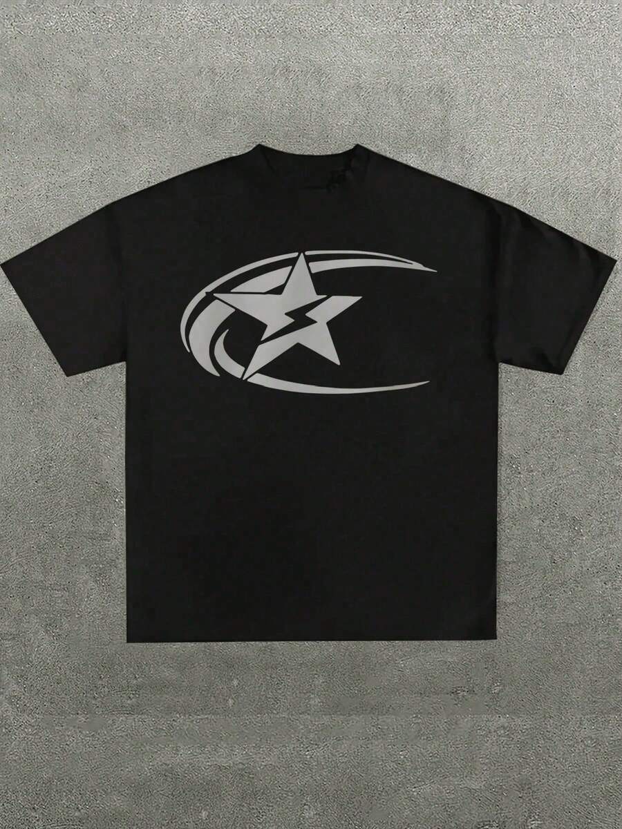 camisetas de hombre Ropa de verano Patrones de moda playeras de hombre camisas ropa hombre sudaderas para Ocio al aire libre gym regalos para hombre playa hombre Cuello redondo de manga corta halloween nacional Viva México ropa mexicana 15 septiembre - Negro - Ver 1