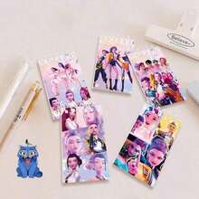 Bộ 10 cuốn sổ tay hoạt hình K-Pop, sổ tay gáy xoắn tiện dụng với họa tiết nhân vật hoạt hình dễ thương. - Nhiều màu - Xem 5