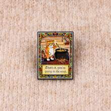 Lapel Pin Enamel Badge Brooch Suitable For Backpacks And Bags, Cool Decoration, Gift For Friends - Multicolor - View 7