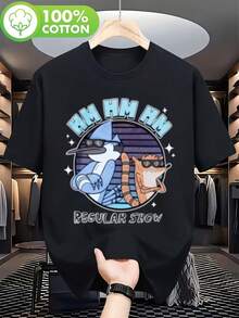 Camiseta Regular Show   .jpg - Negro - Ver 1