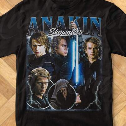 Vintage Wars T-Shirt Skywalker Vader Unisex Tee