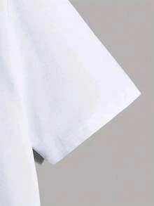Summer Men's Crew Neck T-Shirts Gym Leisure Vacation High Quality Men's Shirts Fashion Prints Y2K Men's Clothing Festival Sweatshirt Men's Sets Gifts - 白色 - 查看 4