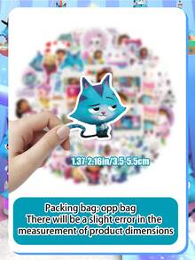 MASSDI Bộ phụ kiện trang trí tiệc theo chủ đề nhà búp bê Gabby bao gồm 68 món, trong đó có sticker, vòng tay silicon và huy hiệu. Đây là bộ phụ kiện hoàn chỉnh phù hợp cho các lễ hội và tiệc theo chủ đề, có thể dùng làm quà tặng trong túi quà hoặc quà tặng trong các bữa tiệc. Đây là lựa chọn lý tưởng cho phụ kiện trang trí tiệc và làm quà tặng. - Quà tặng tiệc lễ hội - Xem 7