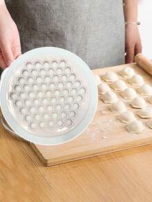 Brodark 1pc 37-Hole Aluminum Honeycomb Dumpling Mold - DIY Italian Dumpling/Wonton Maker, Easy Homemade Delicacy - View 5