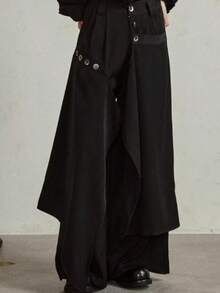 Women Pants - Coffee Brown - View 3