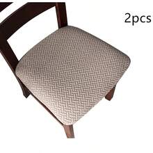 2/4pcs Stretch Seat Cushion Covers For Dining Room Chair Seat Slipcovers Kitchen Chair Covers - Multicolor - View 19