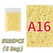 Hạt nhựa Sundymot 2.6mm, hơn 5000 hạt, màu vàng cam, đóng gói riêng lẻ, không bị rơi vãi, dùng để làm mặt dây chuyền, móc khóa, đồ trang sức thủ công, quà tặng tốt nghiệp, tựu trường, Giáng sinh, tiệc tùng, sinh nhật, bộ hạt nhựa nhiều màu 2.6mm. - Hạt ghép hình 2,6mm - Xem 23