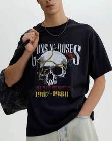 Women T-Shirts - Black - View 1