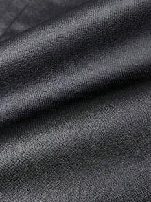 Pantalones acampanados de piel sintética recubierta para mujer, pantalones de tiro alto con ajuste ceñido, elegantes para fiesta, ir al trabajo, vacaciones, festival de música, pantalones rectos casuales, ropa de primavera/verano, talla grande vendido, negro intenso de invierno - Negro - Ver 7